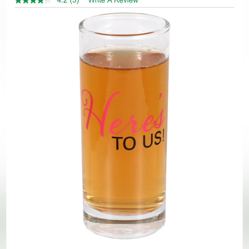 Two shot glasses, set of 2, 2.50 oz